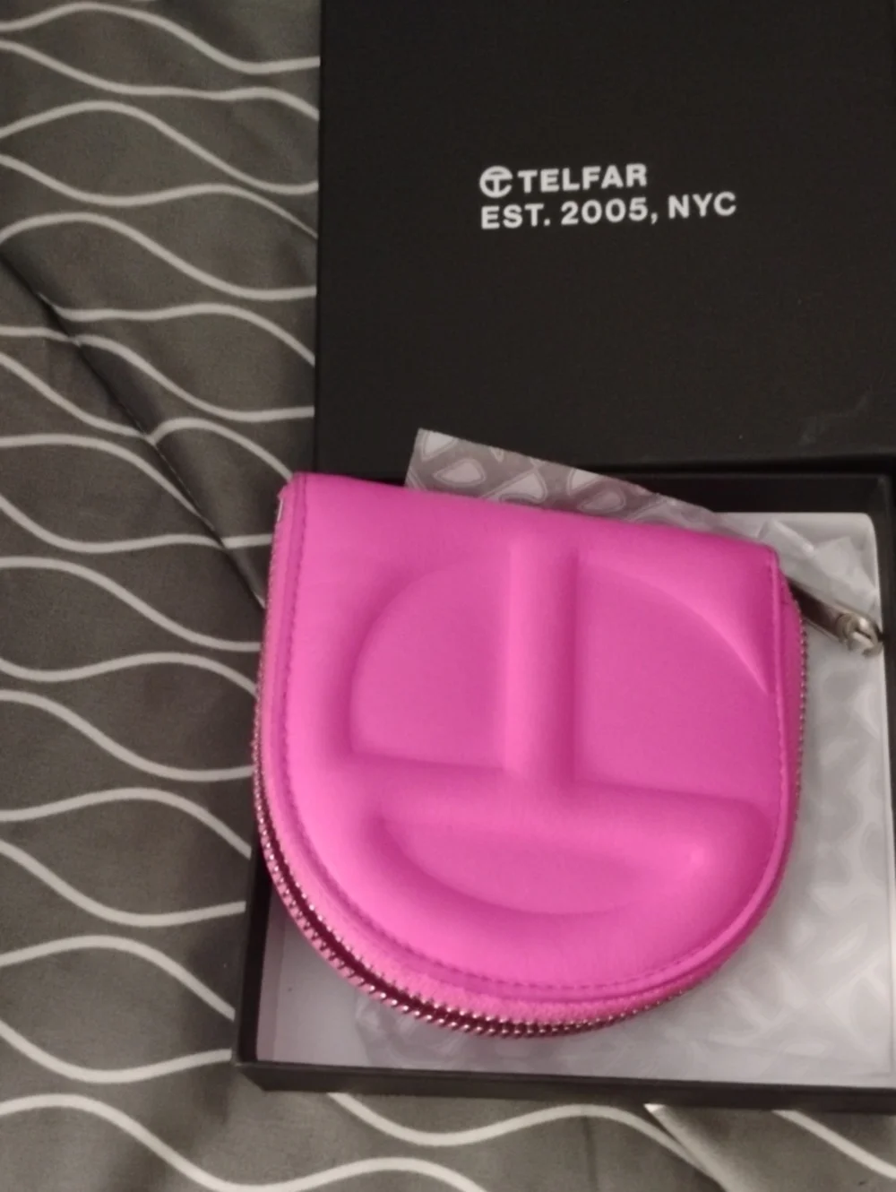 Telfar compact leather